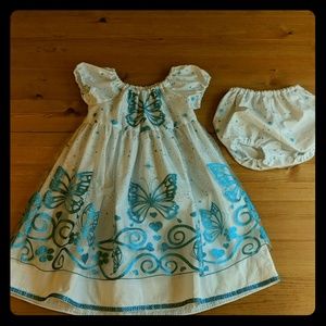 Butterfly princess dress